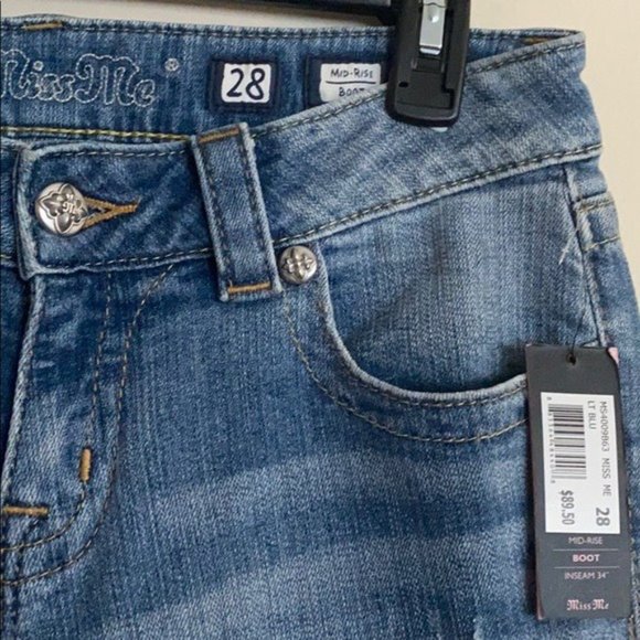 Miss me Mid-Rise Boot cut Jeans - Picture 5 of 12